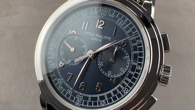 Patek Philippe 5070P-001 Chronograph