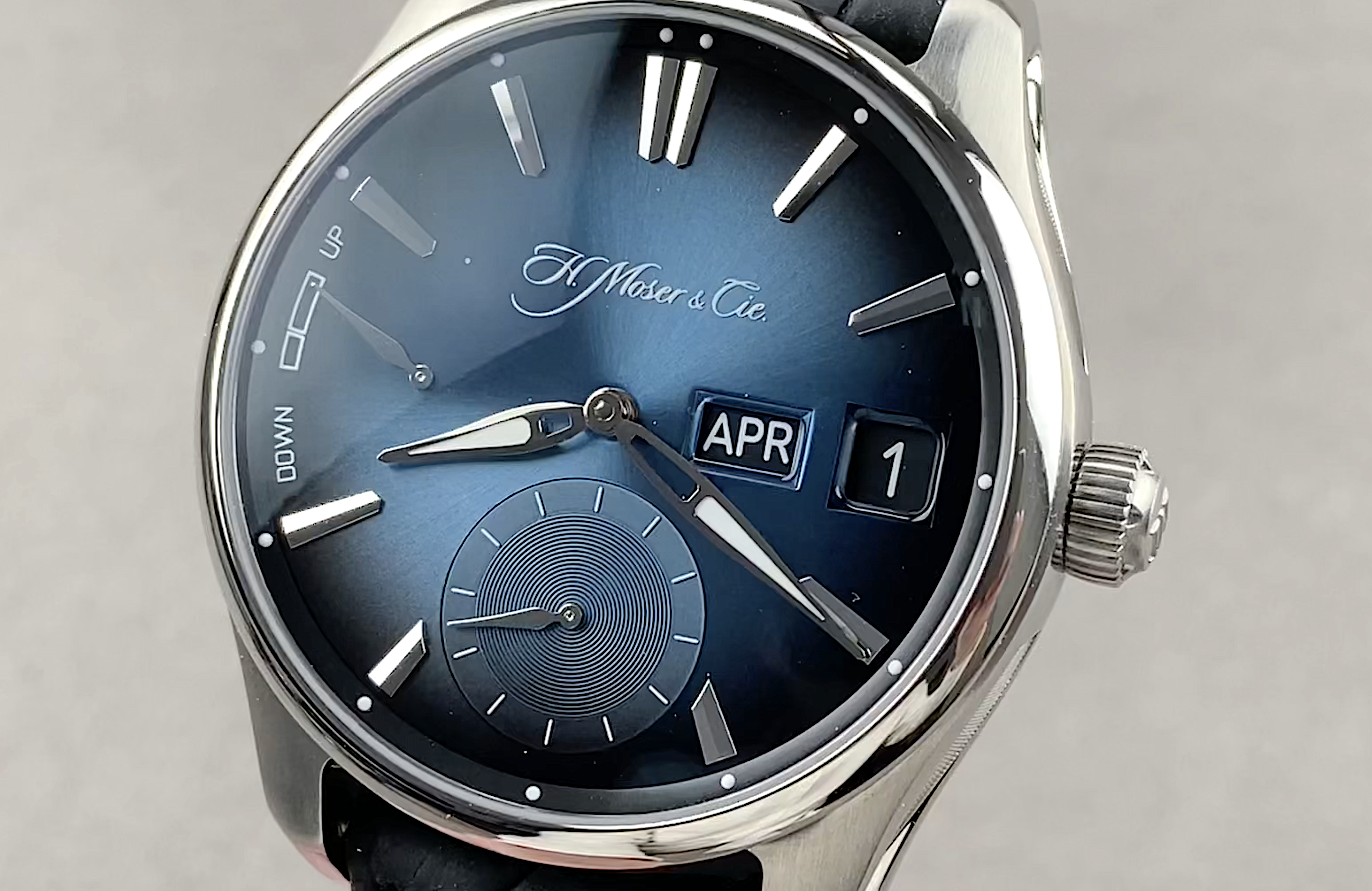 H. Moser & Cie Pioneer Perpetual Calendar MD 3808-1201