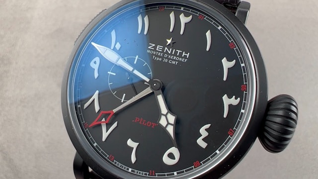 Zenith Pilot Type 20 GMT "Middle East" Limited Edition 96.2438.693/23.C721