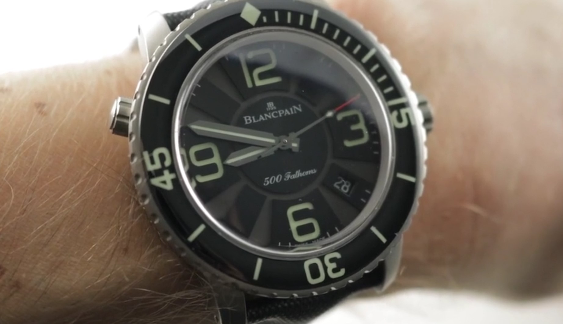 Blancpain Fifty Fathoms "500 Fathoms" 50015-12B30-52B Review