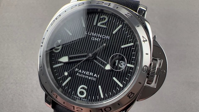 Panerai Luminor GMT "Tuxedo Dial" PAM 29-A1001/1500 Panerai Watch Review
