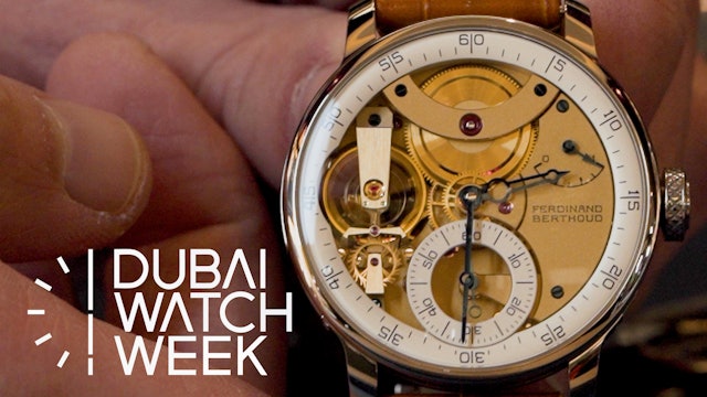 2023 Dubai Watch Week - Ferdinand Berthoud Chronomètre FB3