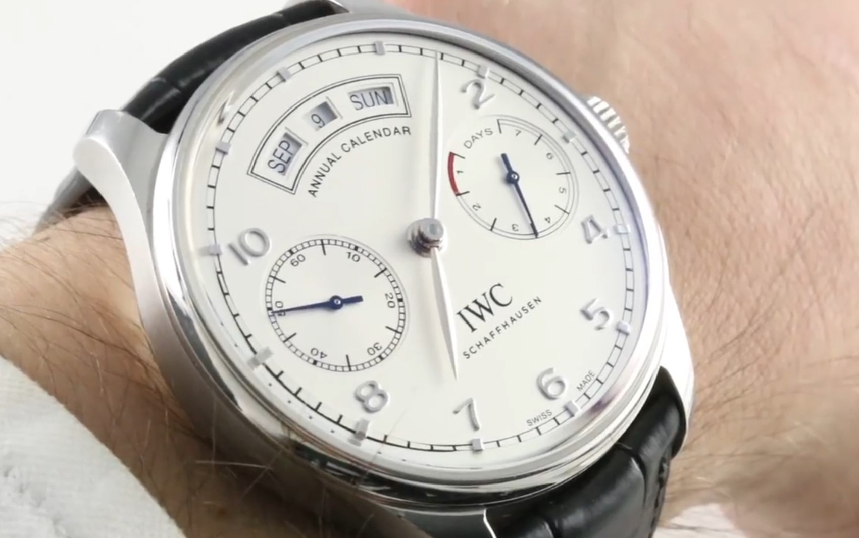 Iwc portuguese hotsell annual calendar review