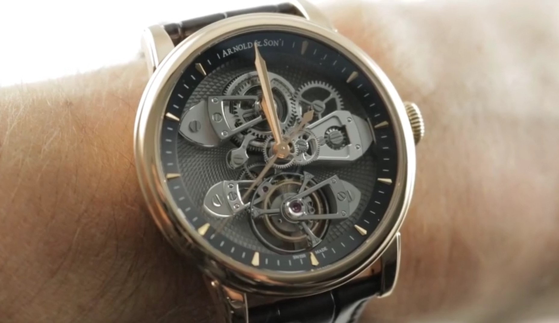 Arnold & Son Tbte Tourbillon True Beats Seconds 1Tear.G01A.C113A Tourbillon