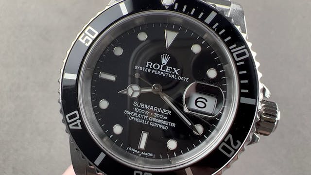 Rolex Submariner Date 16610