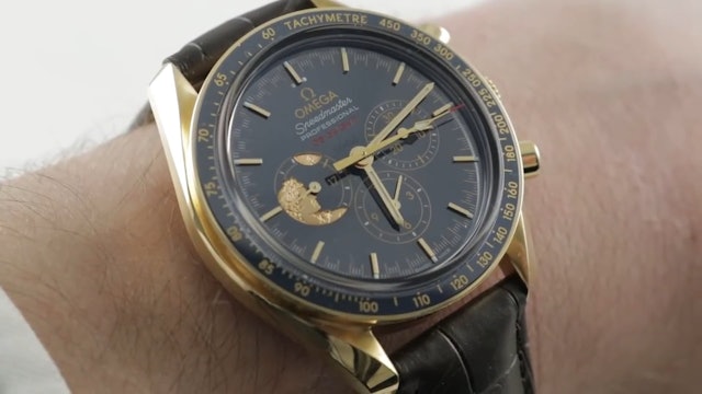 Omega Speedmaster Apollo XVii 45th Anniversary Eugene Cernan 311.63.42.30.03.001