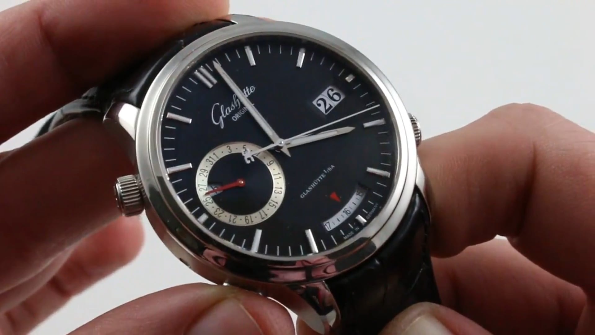 Glashutte Original Senator Diary 100 13 02 02 04 Review