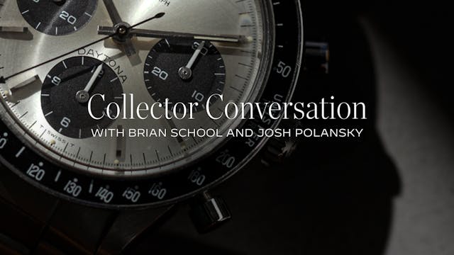 Talking Watches With Jean Arnault, Director Of Watches At Louis