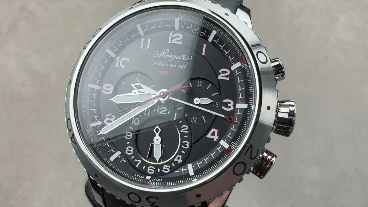 Breguet Type XXII Flyback Chronograph 10Hz 3880ST/H2/3XV Breguet Watch Review