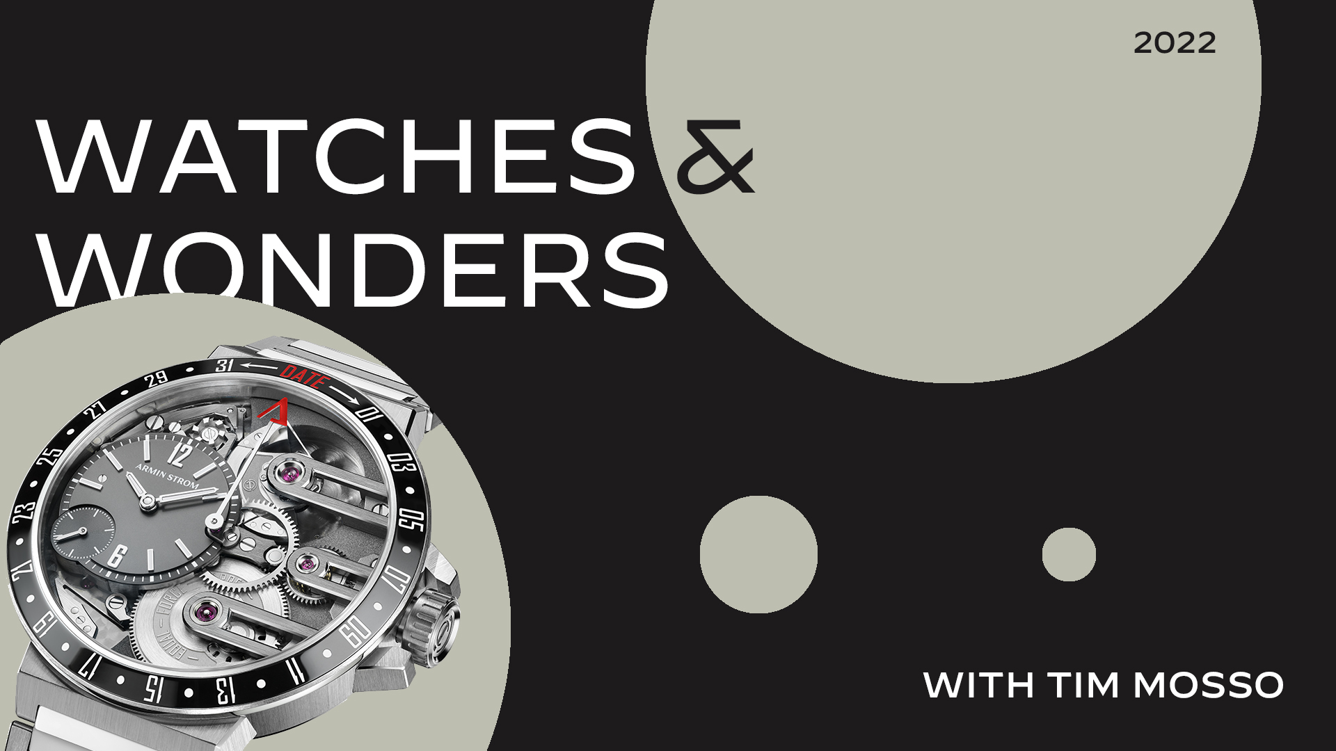 Armin Strom “Orbit” Unveiled with World’s First Bezel Display Date Function
