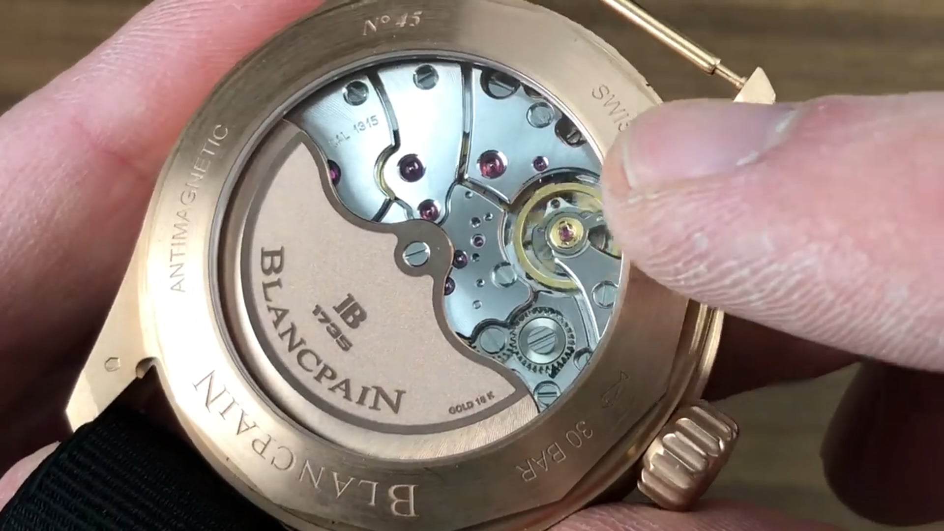 Blancpain Fifty Fathoms Bathyscaphe 5000-36S30 Naba Review