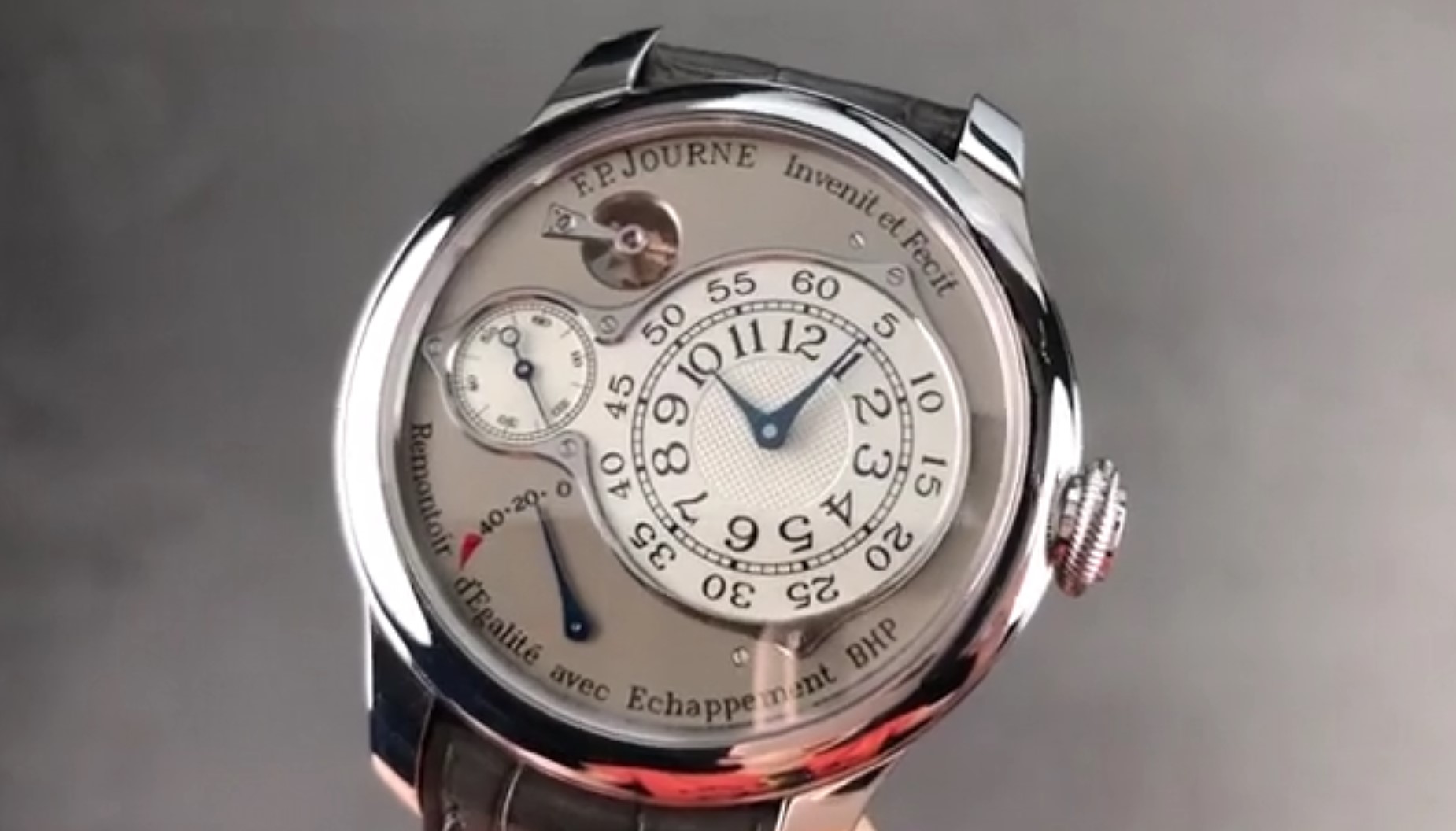 F.P. Journe Chronometre Optimum Co Pt 42 A F.P. Journe Watch Review