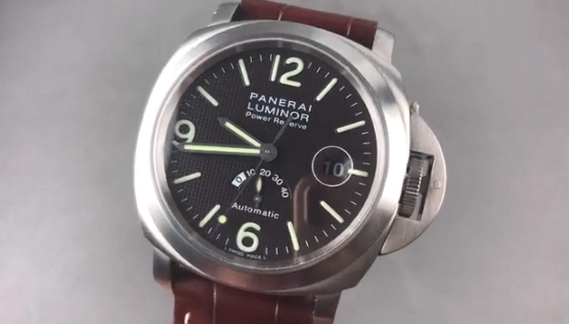 Panerai luminor outlet with power reserve