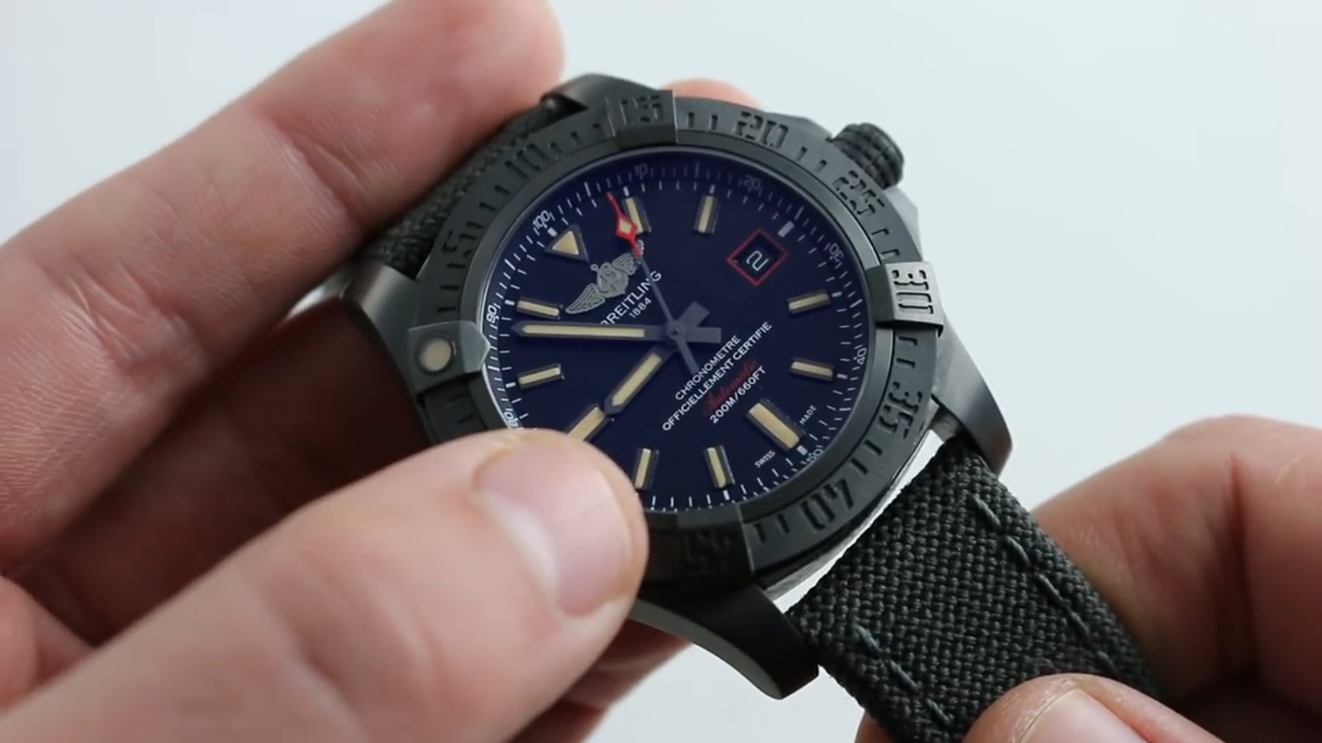 Breitling avenger clearance hurricane review