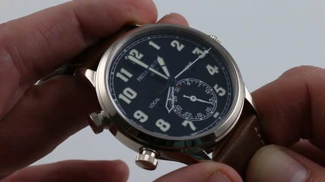 Patek Philippe Calatrava Pilot Travel...