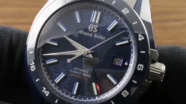 Grand Seiko Spring Drive GMT Chronograph SBGC203 Review - Grand Seiko  Reviews - WatchBox Studios