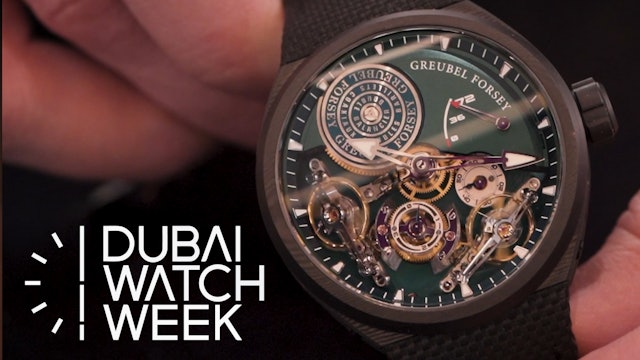 2023 Dubai Watch Week - Antonio Calce Discusses Greubel Forsey Evolution