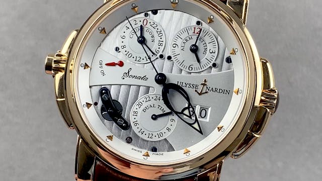 Ulysse Nardin Sonata Dual Time Alarm ...