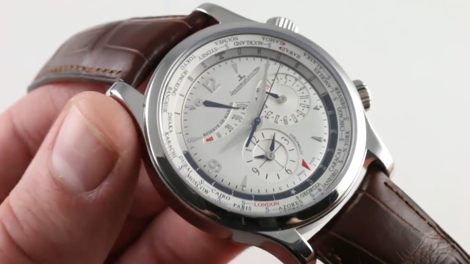 Jaeger Lecoultre Master World Geographic Q1528420 Review Jaeger