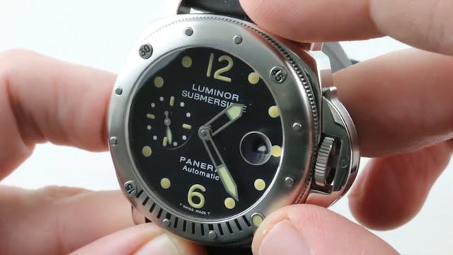 Panerai Luminor Submersible Acciaio (...