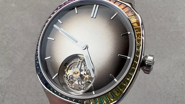 H. Moser & Cie. Streamliner Tourbillon Rainbow 6804-1201