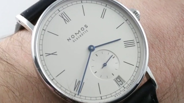 Nomos Glashutte Ludwig Date (Reference 271) Review