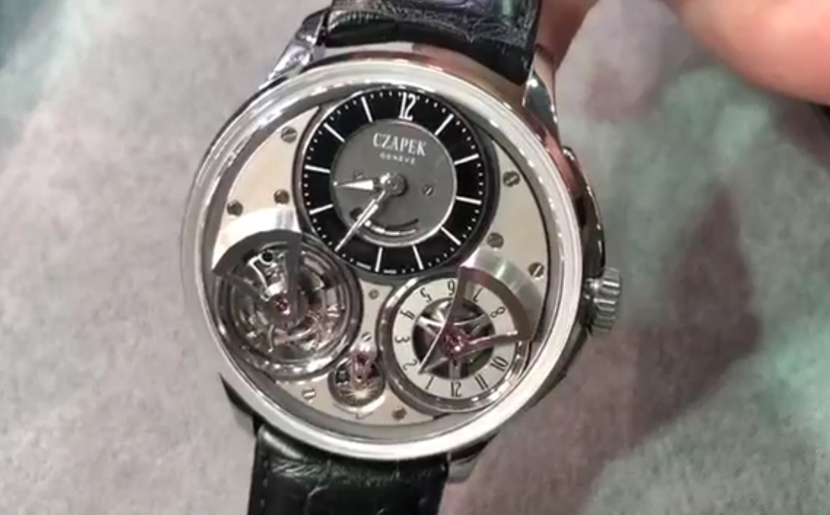 2019 Czapek Place Vendome Tourbillon Suspendu "Ombres": Dubai Watch Week 2019