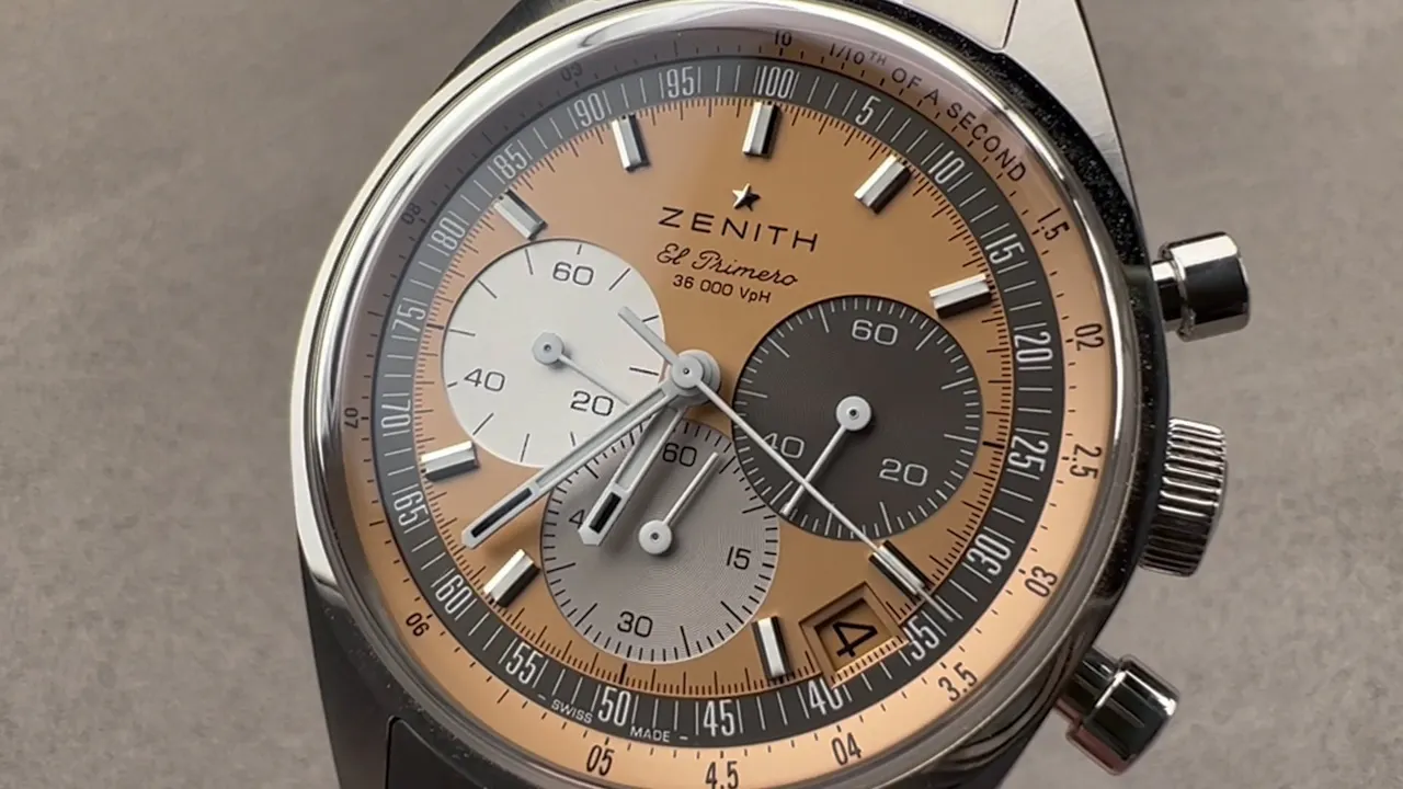 Zenith El Primero Chronomaster Original for HODINKEE 03.3201.3600