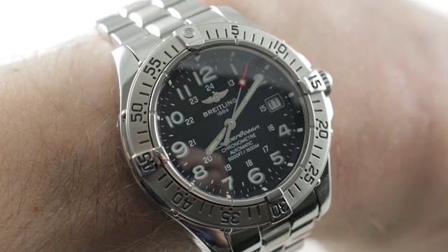 Breitling Superocean Chronometer Dive...