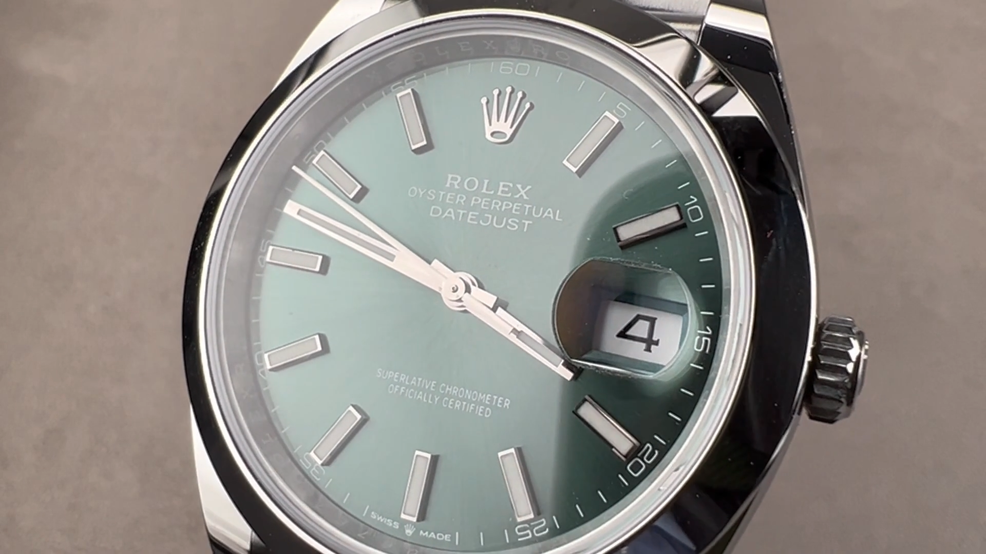 Rolex Datejust 41 Mint Green Dial 126300