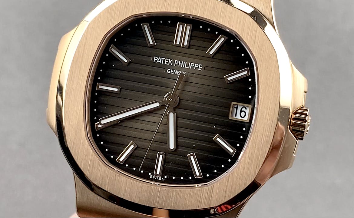 Patek philippe nautilus rose gold 5711 hot sale