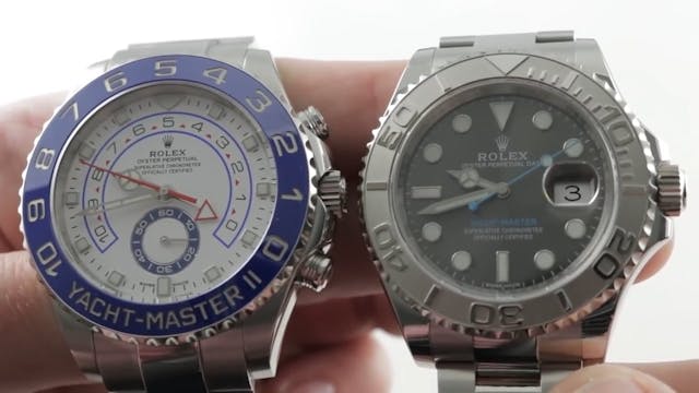 Rolex Yacht Master (116622) vs. Rolex...