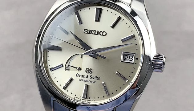 Grand Seiko Heritage Collection Spring Drive GMT SBGE209 - Grand Seiko  Reviews - WatchBox Studios