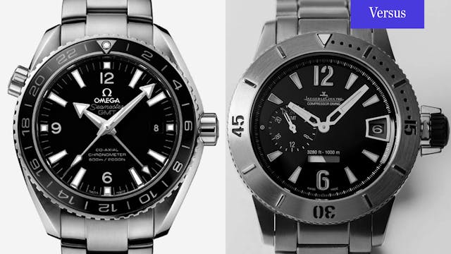 Omega Seamaster Planet Ocean vs. Jaeg...