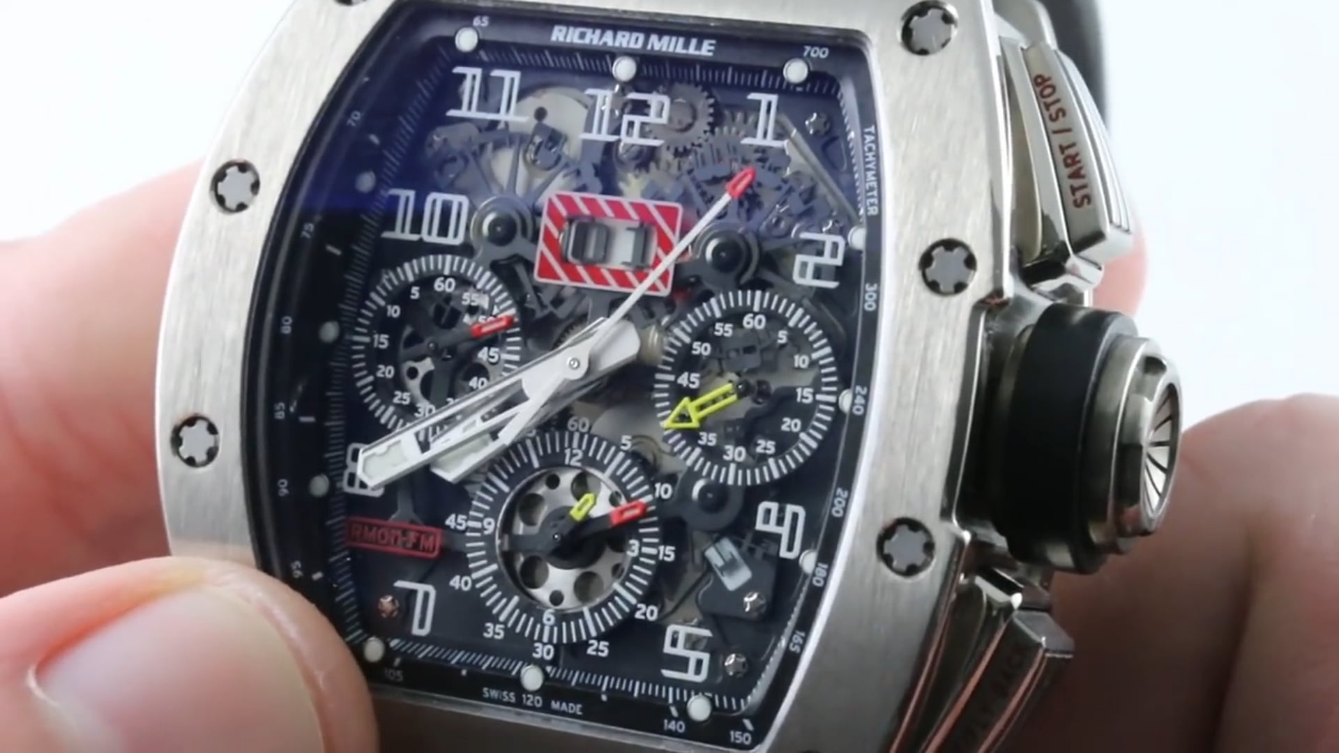 Richard Mille RM 011 Felipe Massa Flyback Chronograph RM011 AH WG