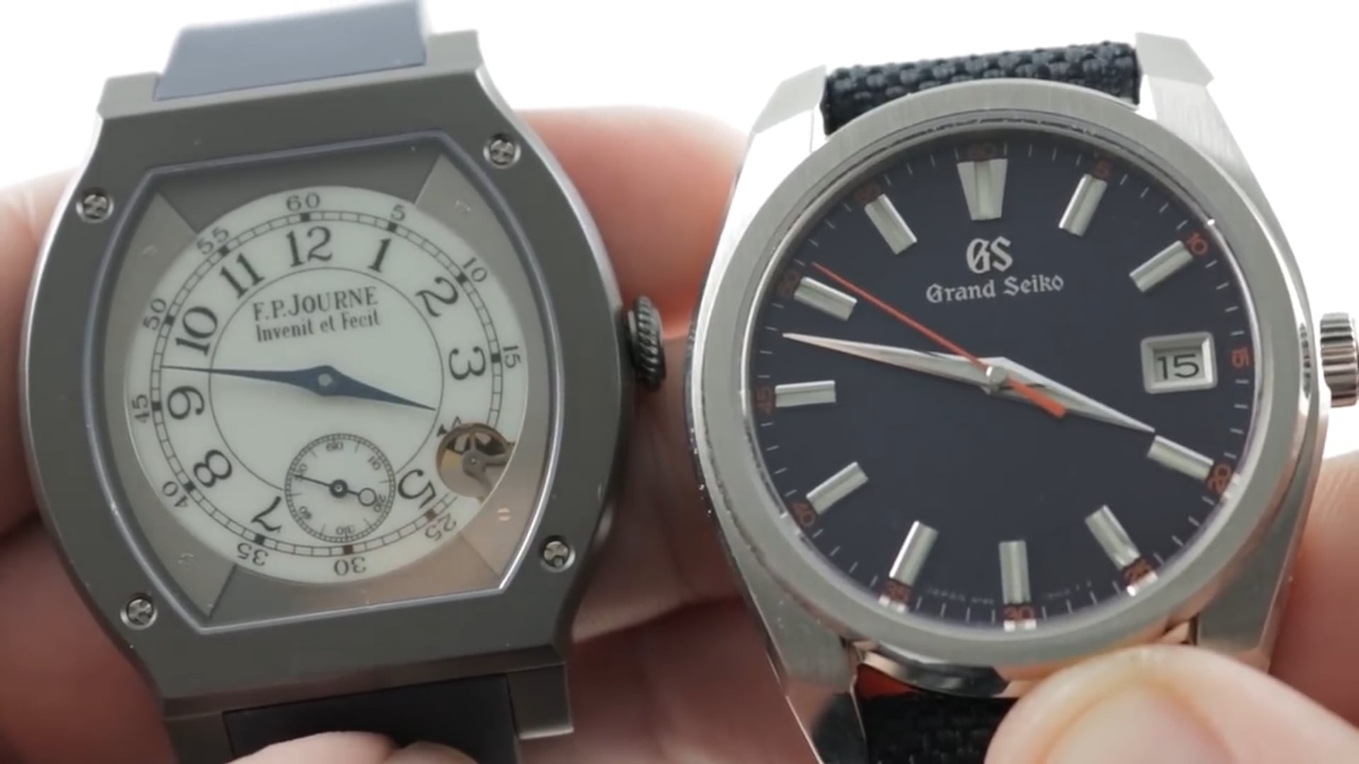 Grand Seiko Sport 9F 25th Anniversary SBGV247 vs F.P. Journe Elegante 48