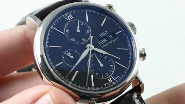IWC Portofino Chronograph IW3910-08 Review