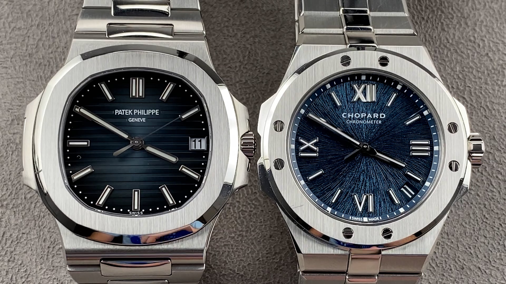 Chopard Alpine Eagle Vs Patek Philippe Nautilus 5711