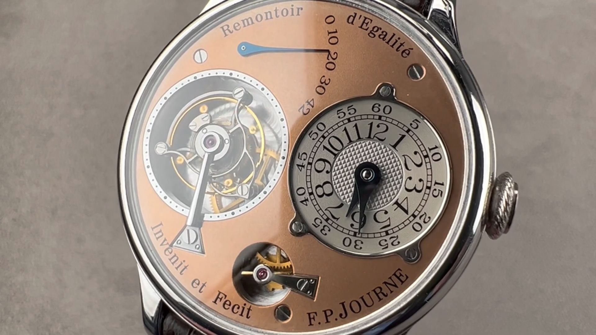 F.P. Journe Tourbillon Souverain Series 3 Tourbillon Remontoir