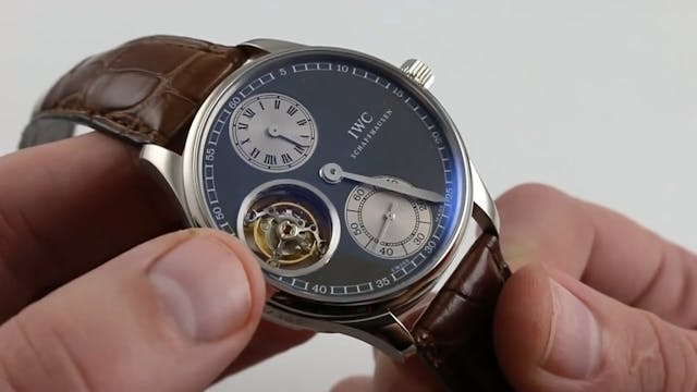 IWC Portuguese Regulator Tourbillion ...