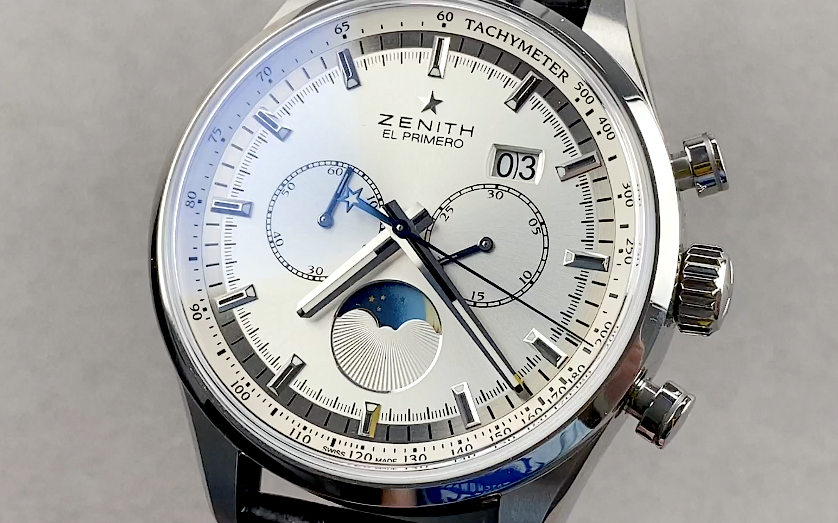 Zenith El Primero Chronograph Moonphase 03.2160.4047:02.C713
