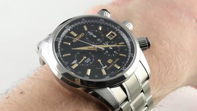 Grand Seiko Spring Drive Chronograph ...