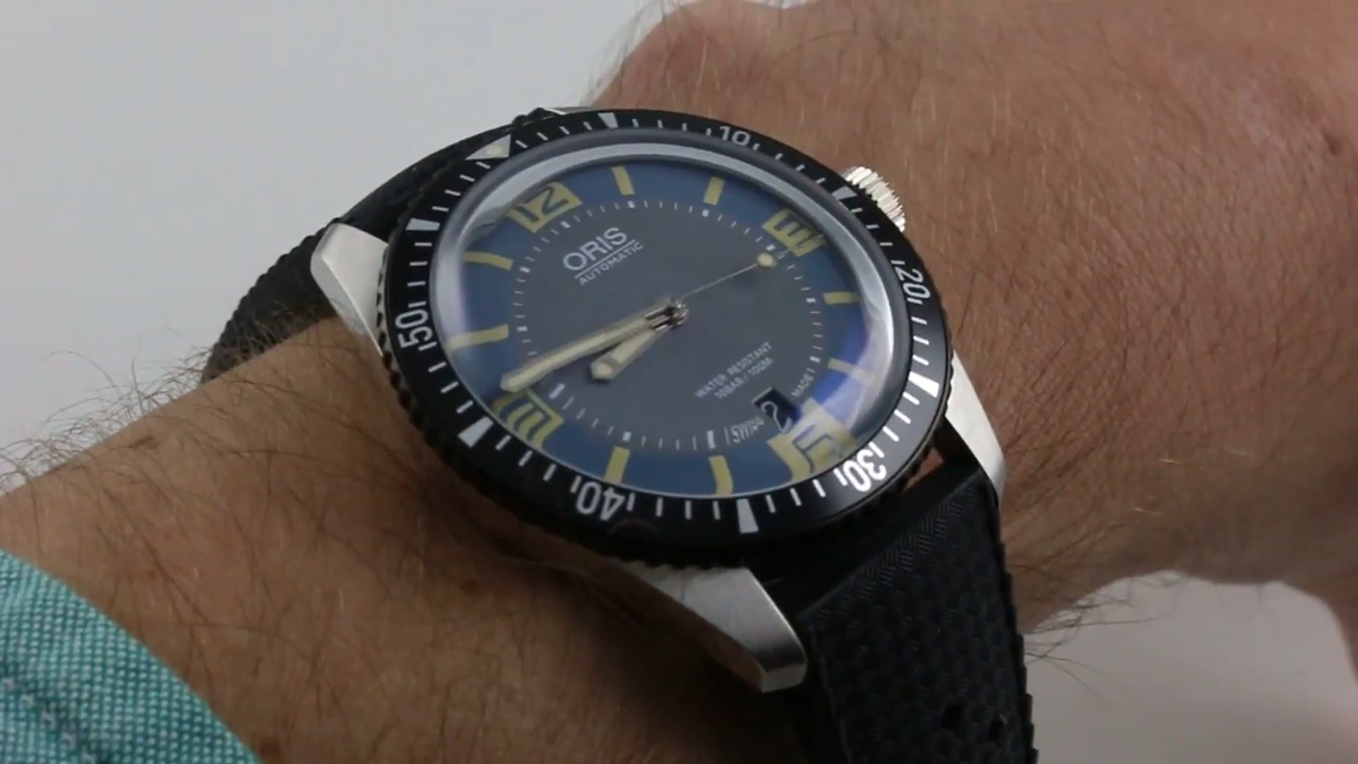 Oris 65 deauville outlet blue