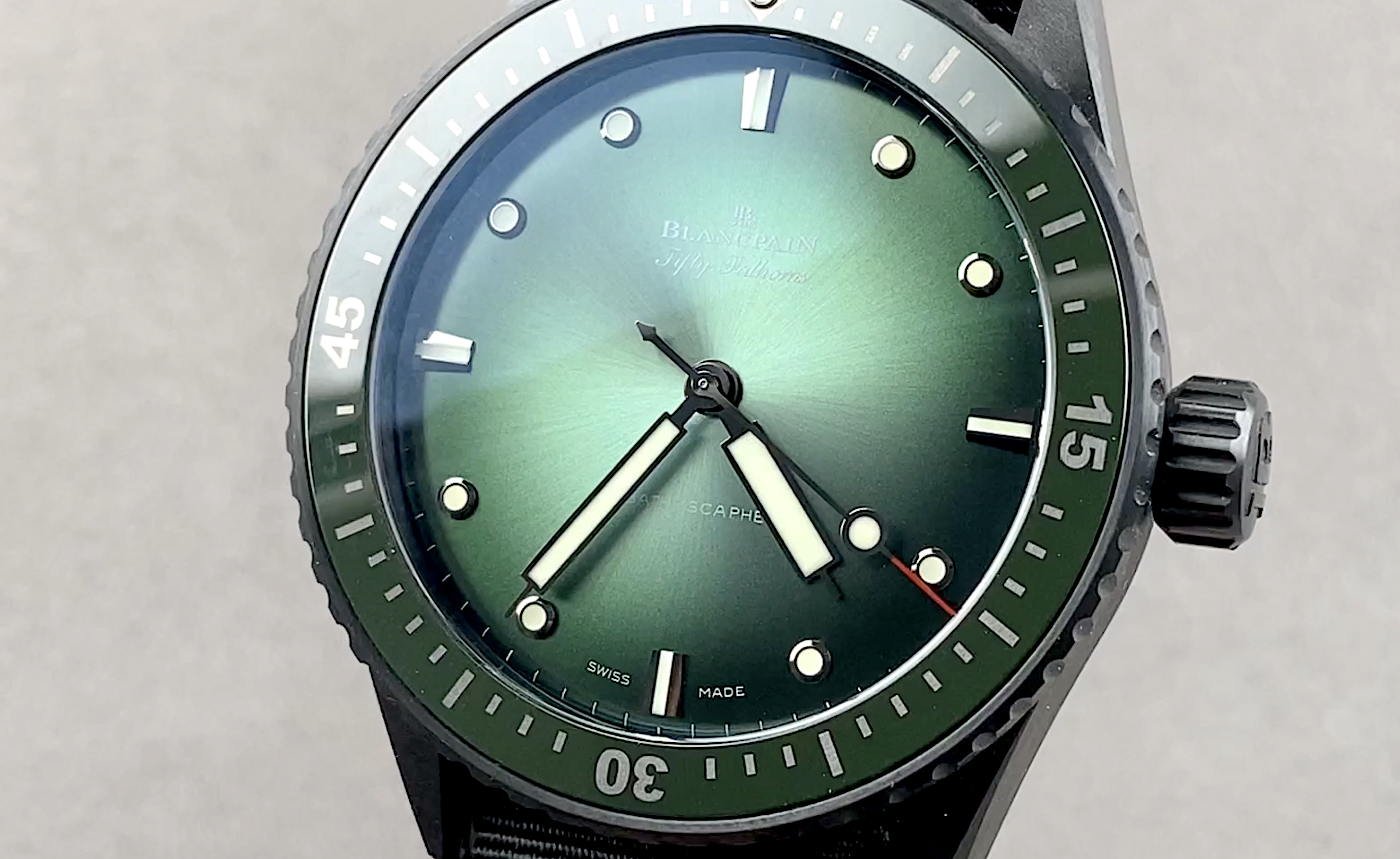 Blancpain Fifty Fathoms Bathyscaphe Limited Edition Mokarran 5005-0153-NABA