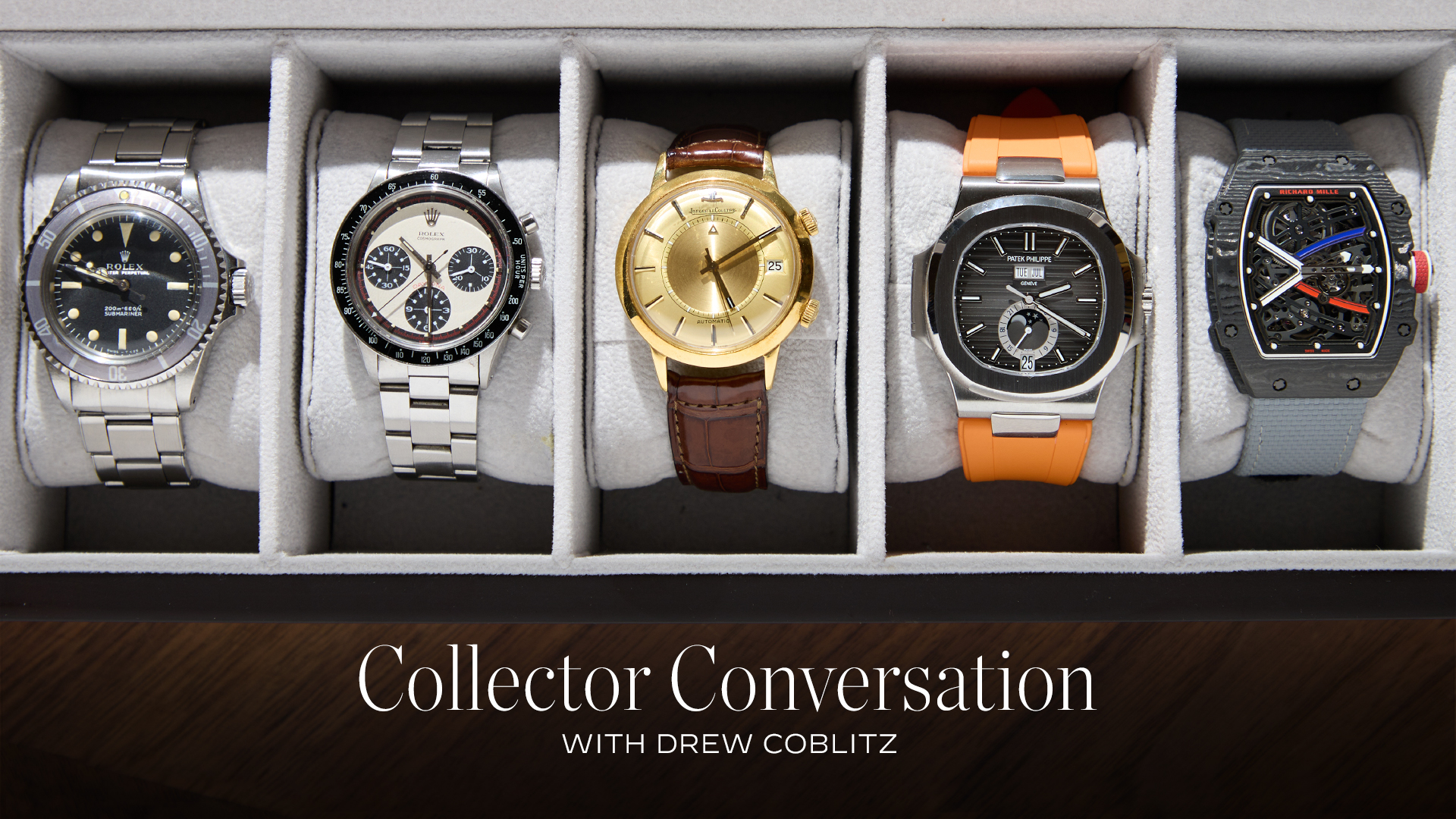 Automotive Inspired Collection: Patek Philippe Calatrava, Rolex Daytona and More