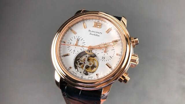 Blancpain Leman Tourbillon Chronograp...