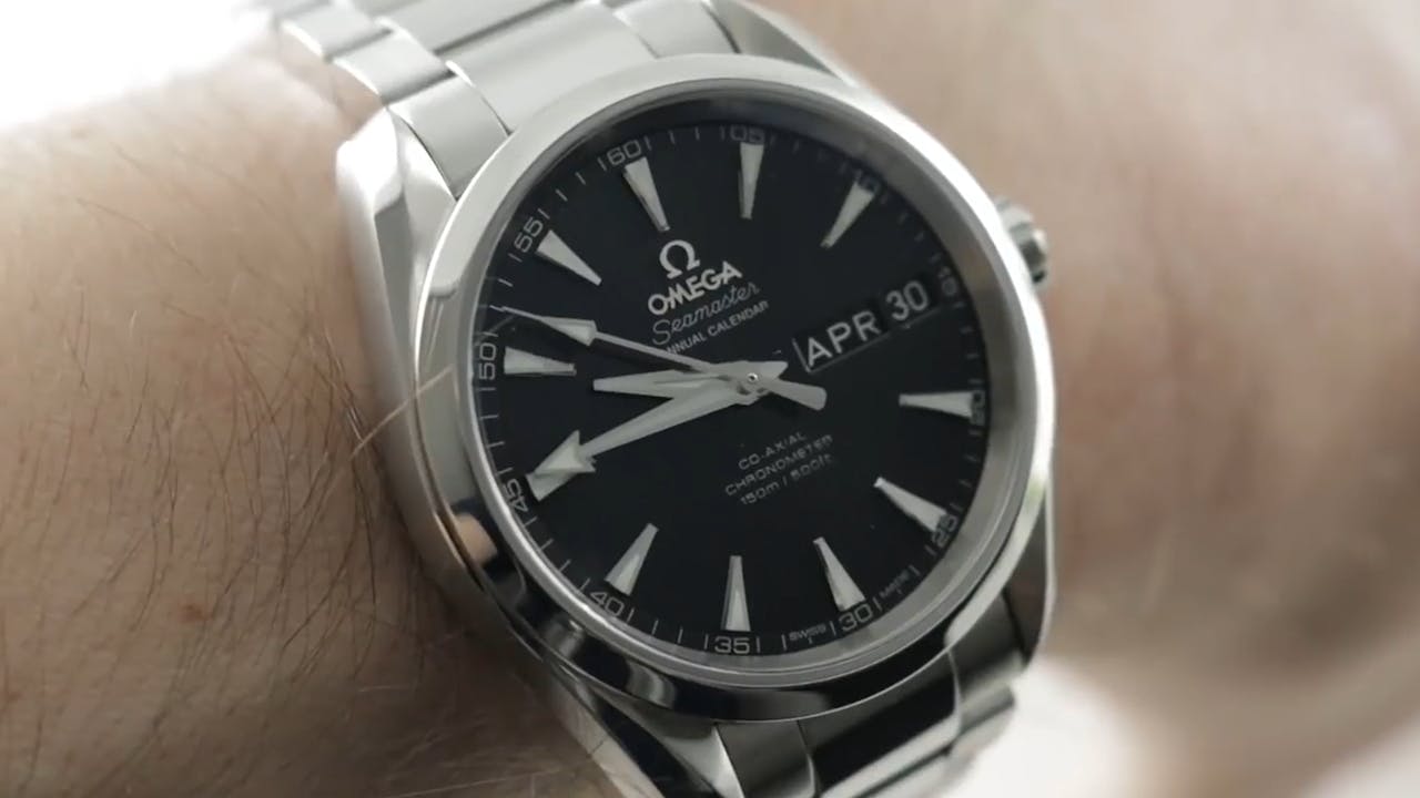 Omega seamaster clearance annual calendar