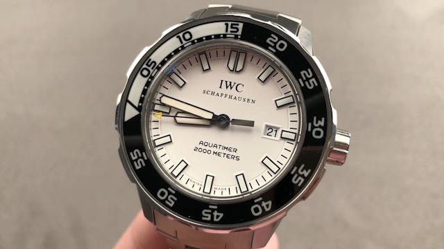 IWC Aquatimer 2000 IW3568- 09