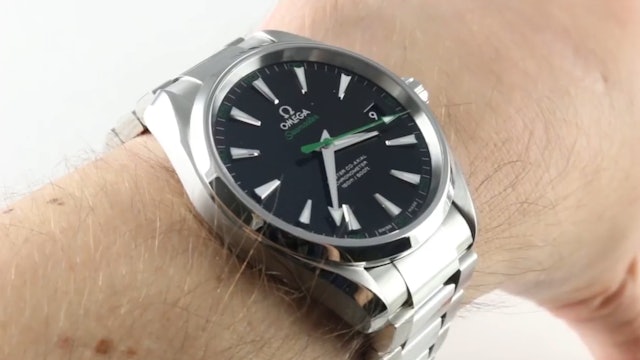 Omega Seamaster Aqua Terra "Golf Green" 231.10.42.21.01.001 Review