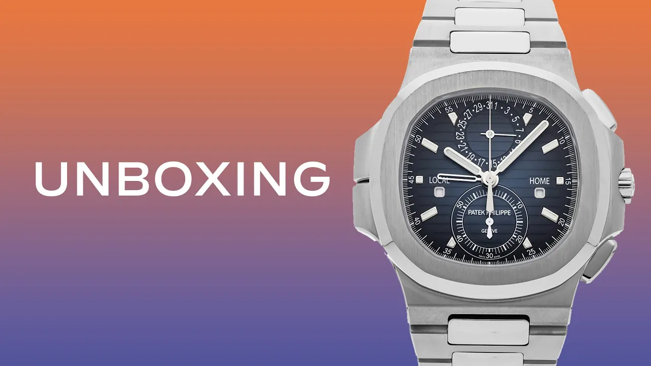 Unboxing the Patek Philippe Nautilus Flyback Chronograph (5990/1A-011) Review